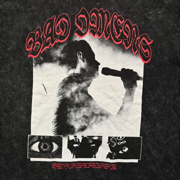 Bad Omens Like a Villain Performance Metalcore Band Tee L - Picture 2 of 5